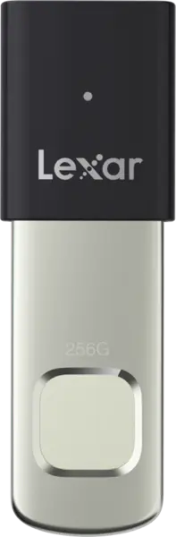 Lexar JumpDrive Fingerprint F35pro USB 3.2 Gen1, up to R300/W350, 256GB, Stick memorie securizat cu amprenta