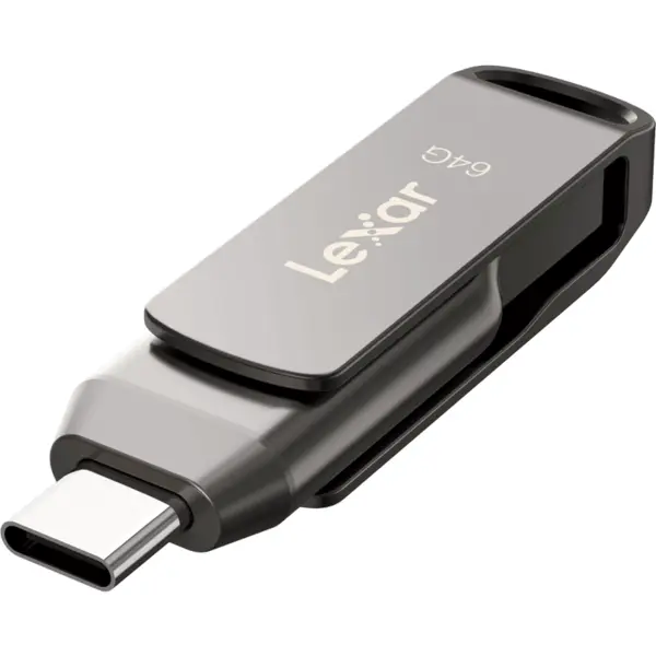 Lexar Lexar JumpDrive Dual Drive D400 Type-C/Type-C & Type-A, up to 130MB/s read (USB 3.1) 64 GB