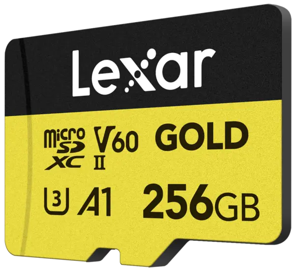 Lexar microSDXC GOLD UHS-II/C10/A1/U3 R280/W100 (60) 256GB, Card memorie MicroSD