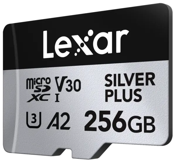 Lexar microSDXC Silver Plus 1066x UHS-I/U3/A2/4K R205/W150 (V30) 256GB, Card memorie MicroSD