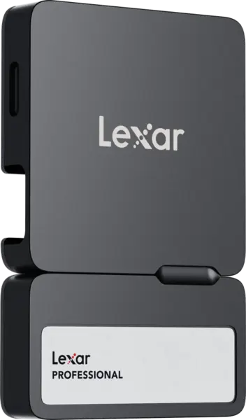 Lexar Professional Go SL400S SSD, USB3.2 Gen2 up to R1050/W1000 with Hub, 2TB, SSD Extern