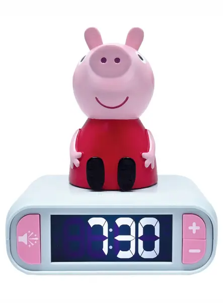 Lexibook Peppa Pig Nighlight Alarm Clock With Sounds (rl800pp)