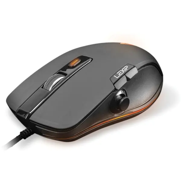 LEXIP Mouse Gaming Neptunium Alpha NP93 Lexip, Negru