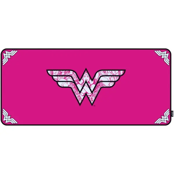 LEXIP Mouse Pad LEXIP X WARNER Wonder Woman, material textil, marime XXL, Roz