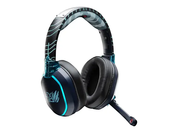Lexip x Tsume Kakashi - Căști Gaming Wireless Wired, Bluetooth 5.1 + USB C, 50 mm, Naruto Shippuden