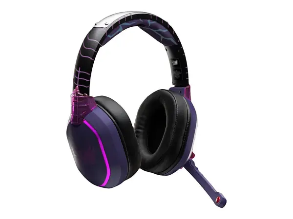 Lexip x Tsume Sasuke - Căști Gaming Wireless Wired, Bluetooth 5.1 + USB C, 50 mm, Naruto Shippuden