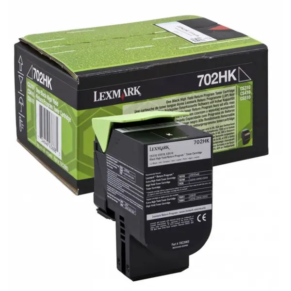 LEXMARK Cartus toner Lexmark 70C2HK0, black, 4 k