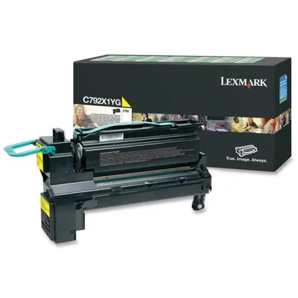 LEXMARK Cartus toner Lexmark C792X1YG, yellow