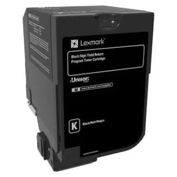 LEXMARK CARTUS TONER RETURN BLACK 74C2HK0 20K ORIGINAL LEXMARK CS720DE