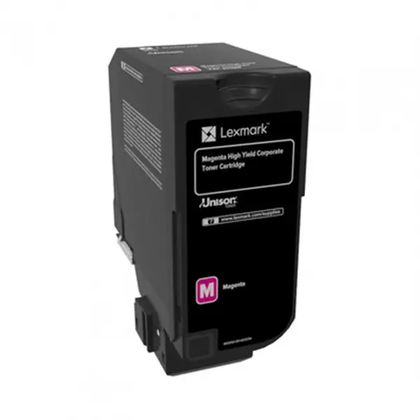 LEXMARK LEXMARK 74C2HME TONER CARTRIDGE MAGENTA
