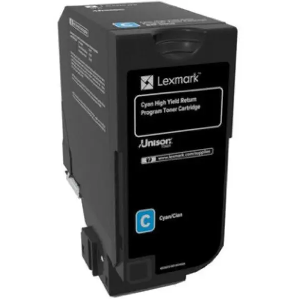 LEXMARK LEXMARK 84C2HC0 TONER CARTRIDGE CYAN