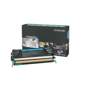 LEXMARK LEXMARK C734A1CG CYAN TONER
