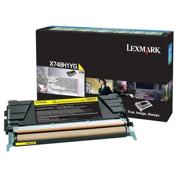 LEXMARK LEXMARK X748H1YG YELLOW TONER