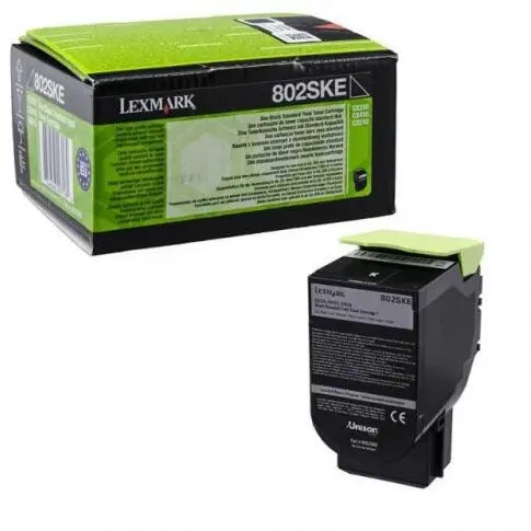 LEXMARK Toner Lexmark Black 80C2SKE