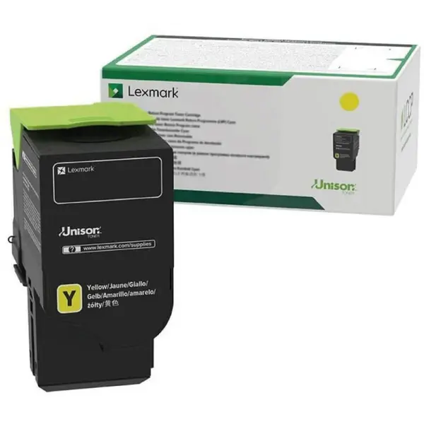 LEXMARK Toner original LEXMARK 75M20Y0, galben, 2000 pagini, compatibil CS531, 632, CX532, 635