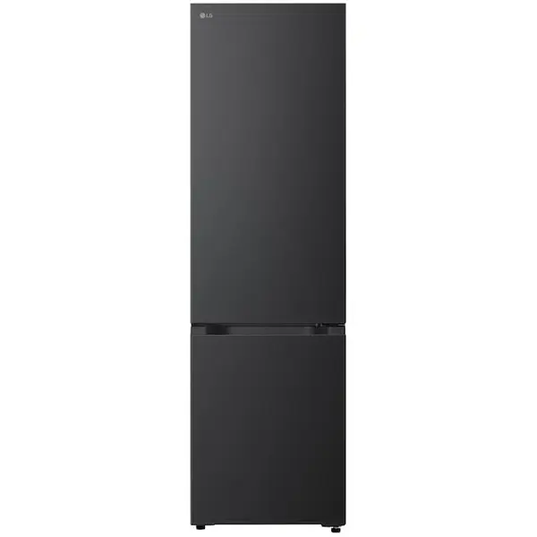 LG Combina frigorifica LG GBBS322BEV, No Frost, 375 l, inaltime 203 cm, Clasa B, Wi-Fi, Negru