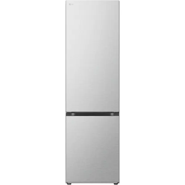 LG Combina frigorifica LG GBV7280DMB, Capacitate 387 l, Clasa D, No Frost, Smart Diagnosis, H 203 cm, Argintiu