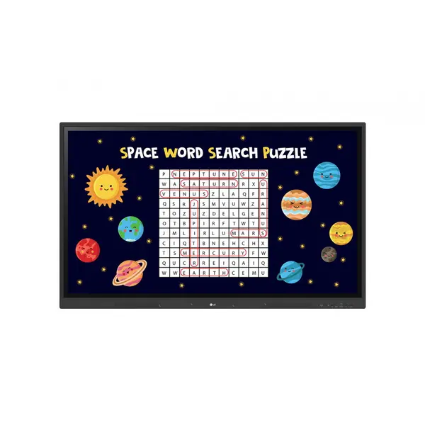 LG Display interactiv LG Seria TR3DK-BM 65TR3DK-BM, 65inch, 3840x2160pixeli, Negru