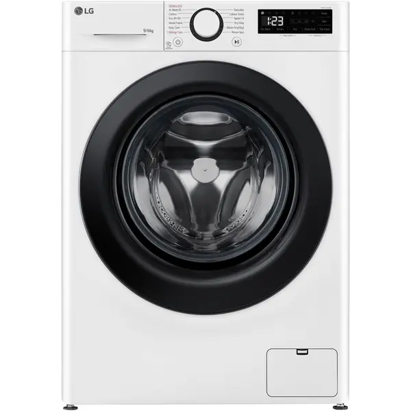 LG Masina de spalat cu uscator, LG F4DR509SBW, 9Kg 1400 rpm 6Kg Uscare, alb