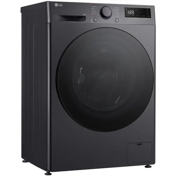 LG Masina de spalat LG F2WR508S2M, clasa A-10%, Incarcare frontala, Capacitate de spalare 8 kg, Adancime 47,5 cm, 1200 rpm, Negru