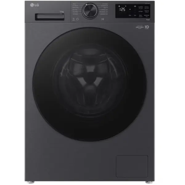 LG Masina de spalat LG F4X5011TBB,clasa A, Incarcare frontala, Capacitate de spalare 11 kg, Adancime 56,5 cm, 1400 RPM, Negru