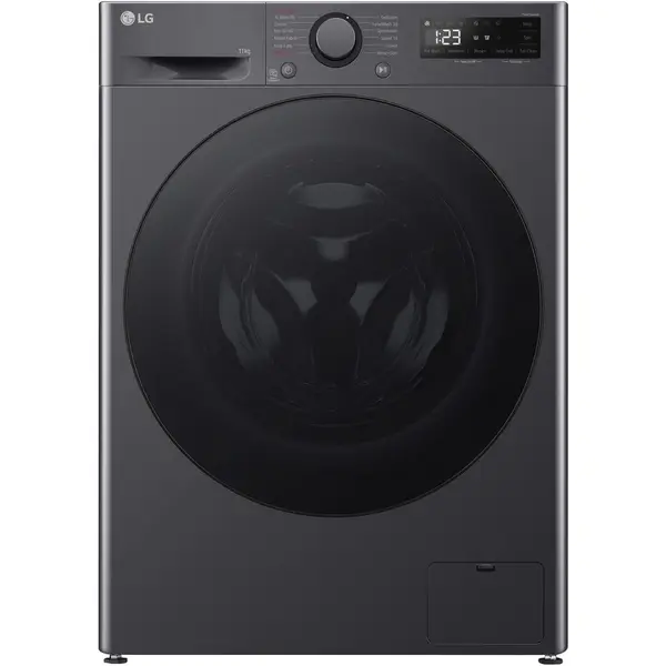 LG Masina de spalat rufe LG F4WR511S2M, 11 kg, 1400 rpm, Clasa A, Motor AI Direct Drive, TurboWash, Smart Diagnosis, Negru