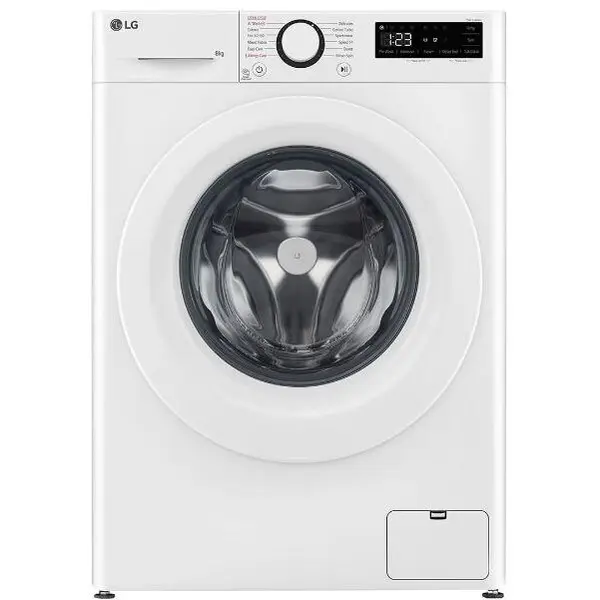 LG Masina de spalat rufe slim LG F2WR508SWW, 8 kg, 1200 rpm, Clasa A, Tehnologie AI DD, Aburi, Alb