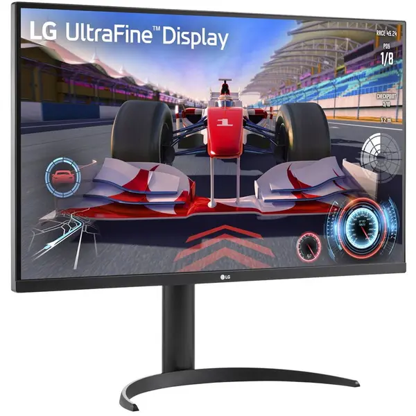 LG Monitor Gaming VA LED LG Ultrafine 32UR550K-B, 32, UHD (3840 x 2160), HDMI, DisplayPort, Boxe, Pivot, 4 ms, 60 Hz, Negru