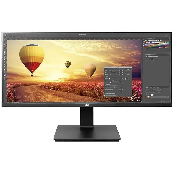LG Monitor IPS LED LG 34 34BR65F-B, 2560 x 1080, HDMI, DisplayPort, Boxe, Negru
