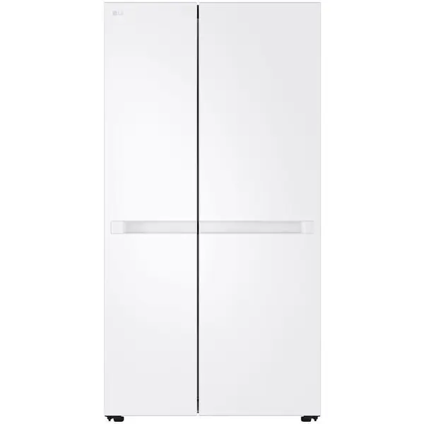 LG Side by side LG GSBC40SWPE, 664 l, No Frost, Compresor Smart Inventer LINEARCooling, Smart Diagnosis, Clasa E, H 179 cm, Alb