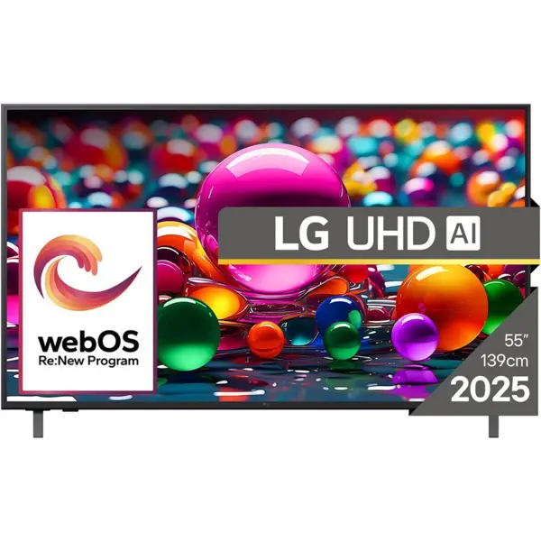LG Televizor LED LG 55UA75003LA, Ultra HD 4K, HDR, 139cm, Smart TV, Gri Inchis