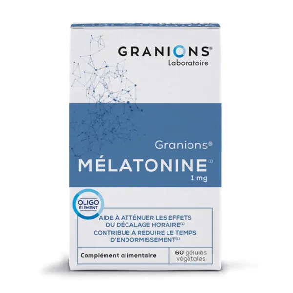 LGN Melatonine 1 mg 60 capsule vegetale, Granions