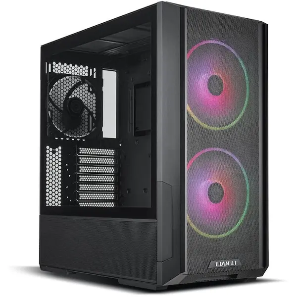 LIAN LI Carcasa Lian Li LANCOOL 216 RGB, E-ATX Mid-Tower NEGRU