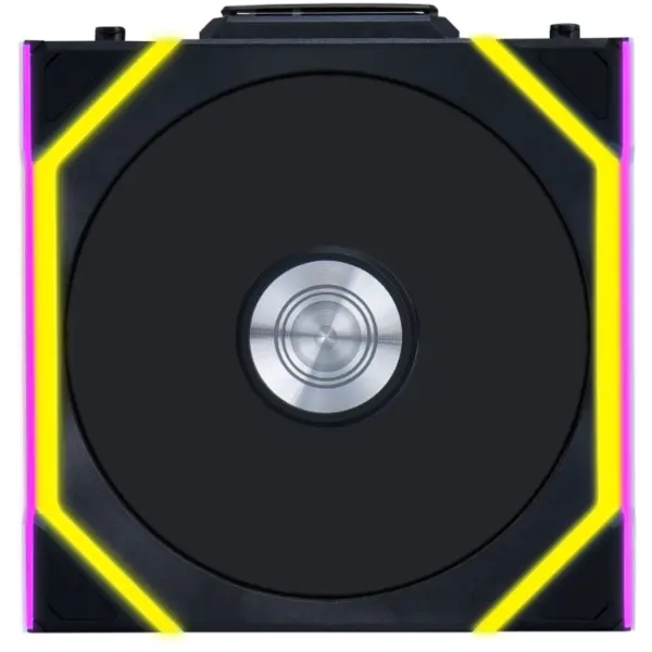 LIAN LI Ventilator Carcasa LIAN LI UNI SL WIRELESS, ARGB, 120 mm, viteza 400 - 2000 RPM, Negru