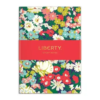 Liberty Floral Sticky Notes Hard Cover Book/***