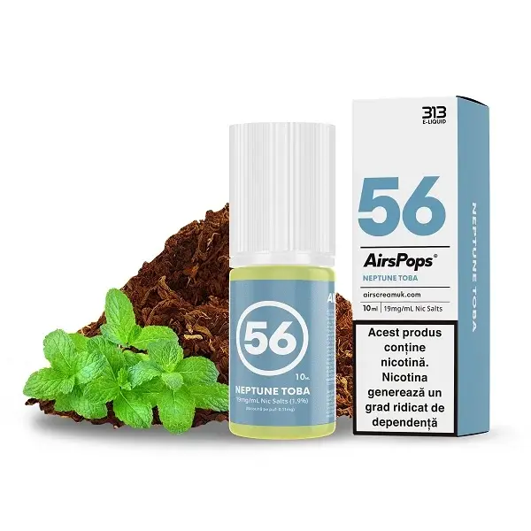 Lichid AIRSCREAM AirPops 313 Nicsalt 10ml 19mg - Neptune Toba