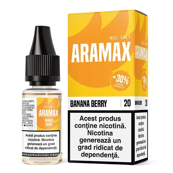Lichid Aramax Salt 10ml - Banana Berry-20mg