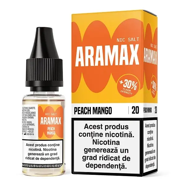 Lichid Aramax Salt 10ml - Peach Mango-20mg