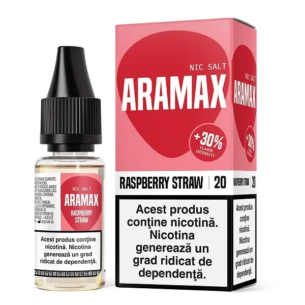 Lichid Aramax Salt 10ml - Raspberry Straw-20mg