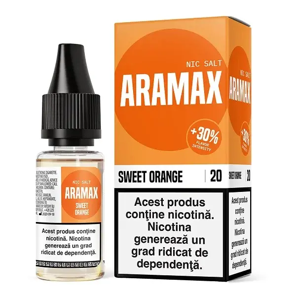 Lichid Aramax Salt 10ml - Sweet Orange-10mg