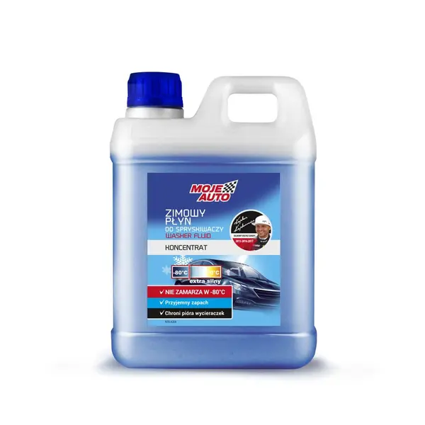 Lichid concentrat de parbriz pentru iarna MOJE AUTO 1000ml