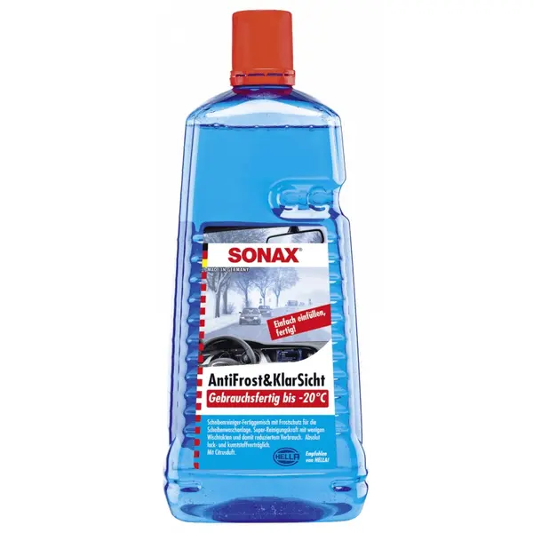 Lichid de parbriz pentru iarna, gata diluat, -20°C 2L SONAX