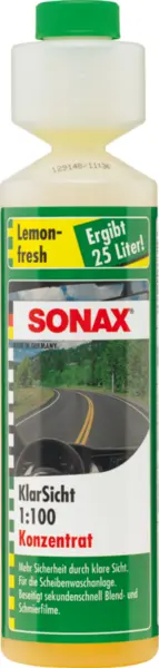 Lichid de parbriz vara concentrat 1:100 lamaie SONAX 250ml