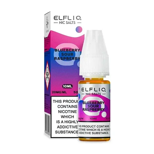 Lichid ELF BAR ElfLiq Salt 10ml 20mg - Blueberry Sour Raspberry