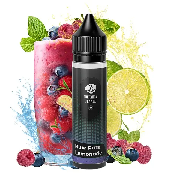 Lichid Guerilla Puff Bar 40ml - Blue Razz Lemonade