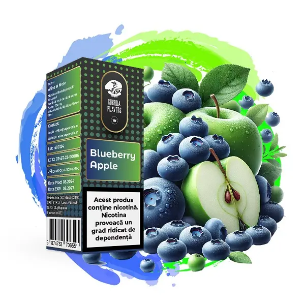 Lichid GuerraLiq 10ml 12mg - Blueberry Apple