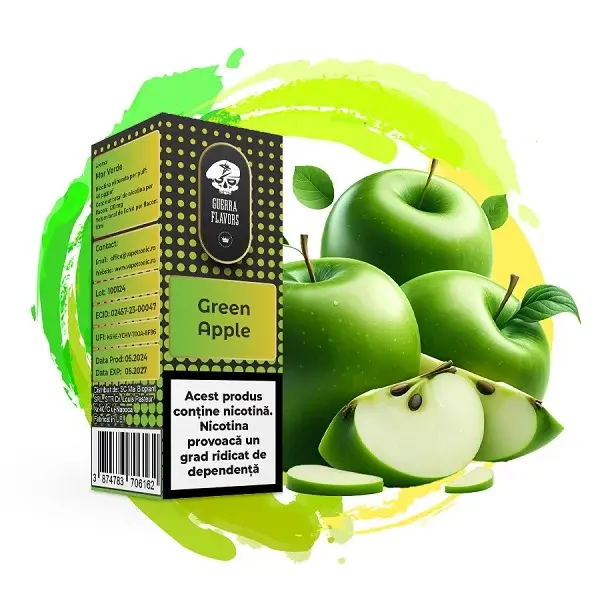 Lichid GuerraLiq 10ml 18mg - Green Apples