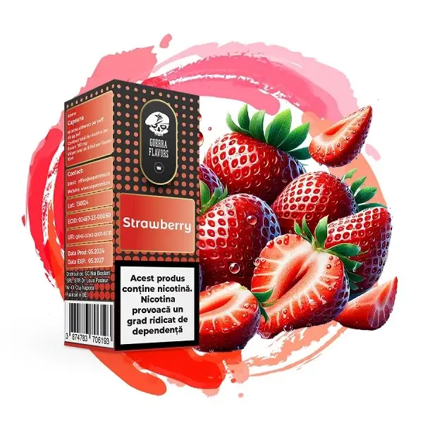 Lichid GuerraLiq 10ml 18mg - Strawberry
