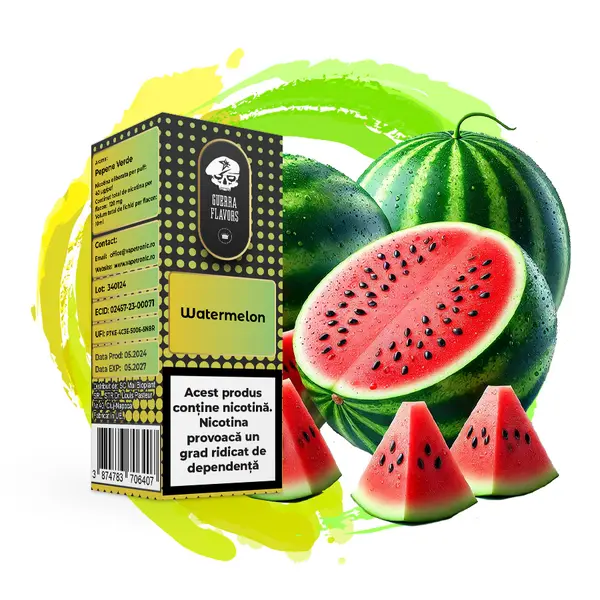 Lichid GuerraLiq 10ml 18mg - Watermelon