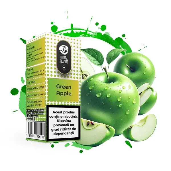 Lichid GuerraLiq Salt 10ml 20mg - Green Apples